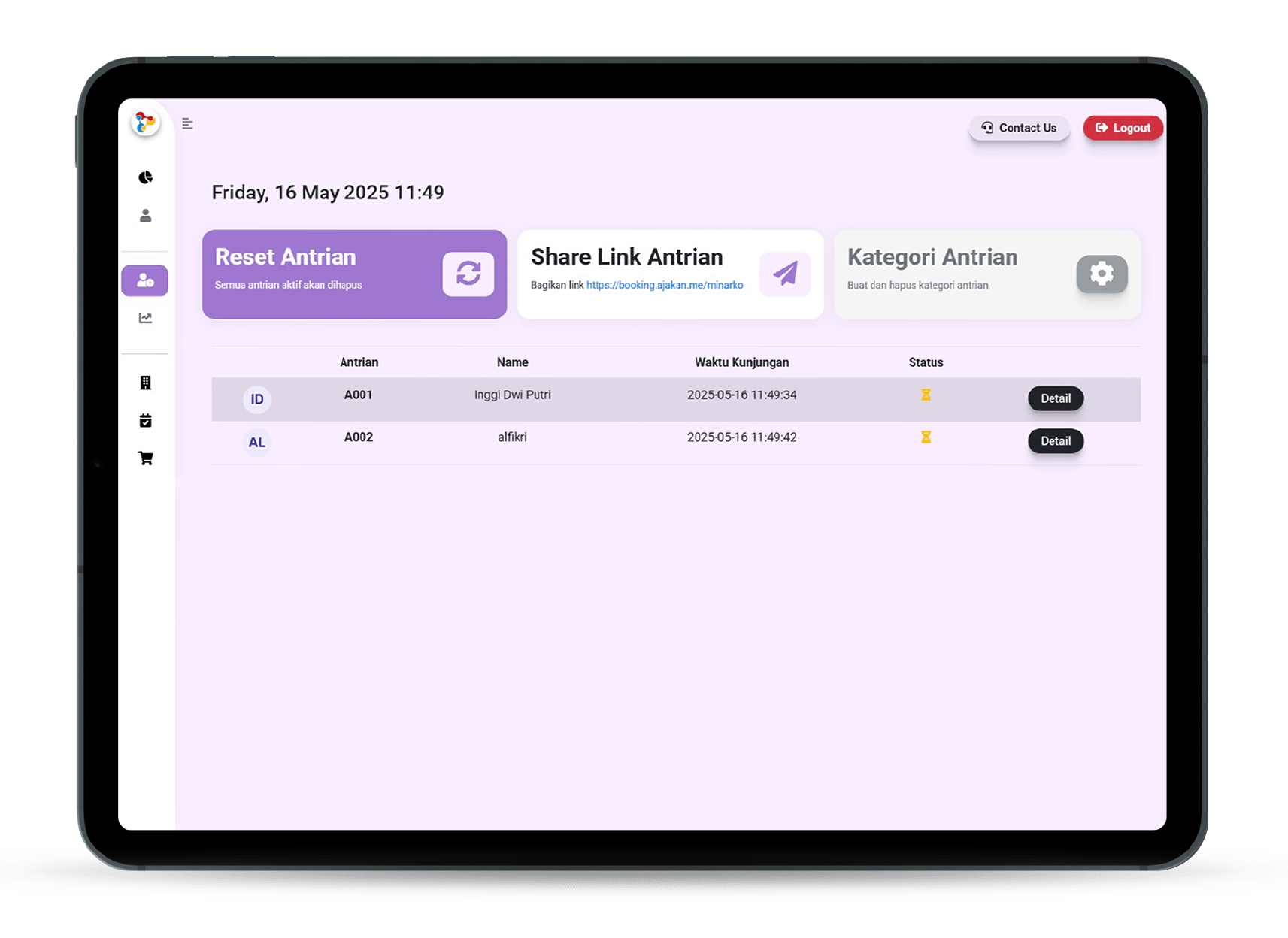 Sistem Booking FlexQ